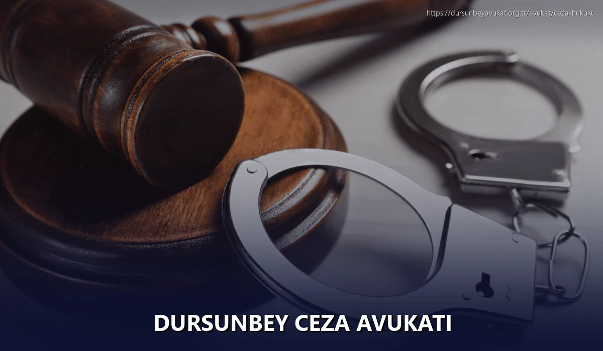 Dursunbey Ceza Avukatı